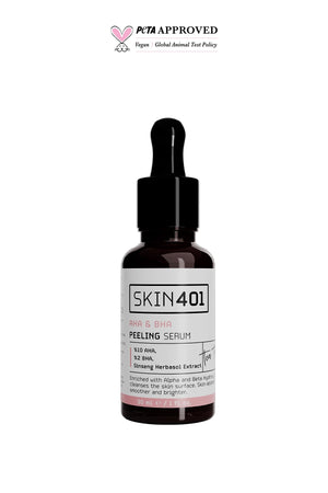 Skin401 10% AHA & 2 % BHA Peeling Serum 30 ml - Flavuscom