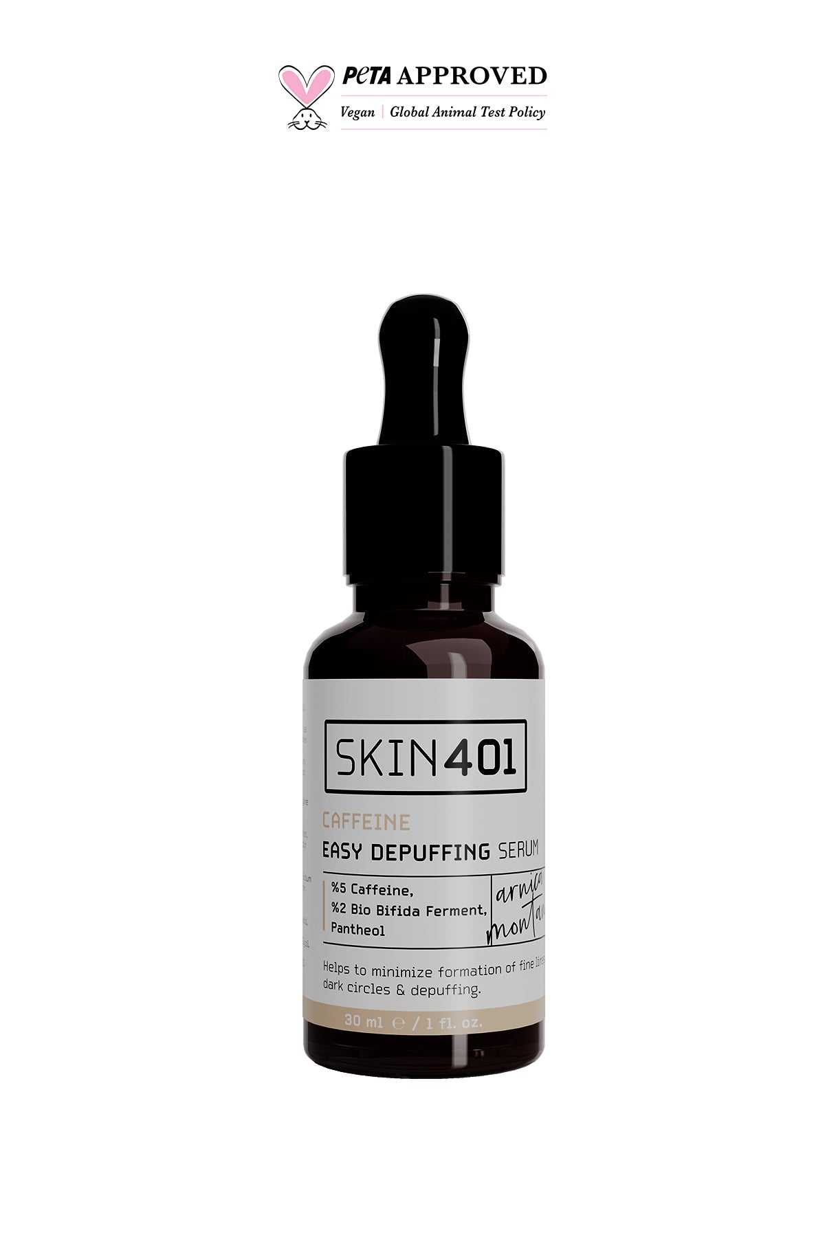 Skin401 5% Caffein Easy Depuffing Serum 30 ml - Flavuscom