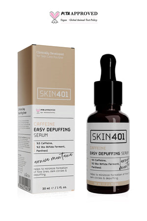 Skin401 5% Caffein Easy Depuffing Serum 30 ml - Flavuscom