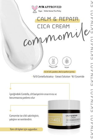 Skin401 Calm & Repair Cica Cream 50 ml - Flavuscom