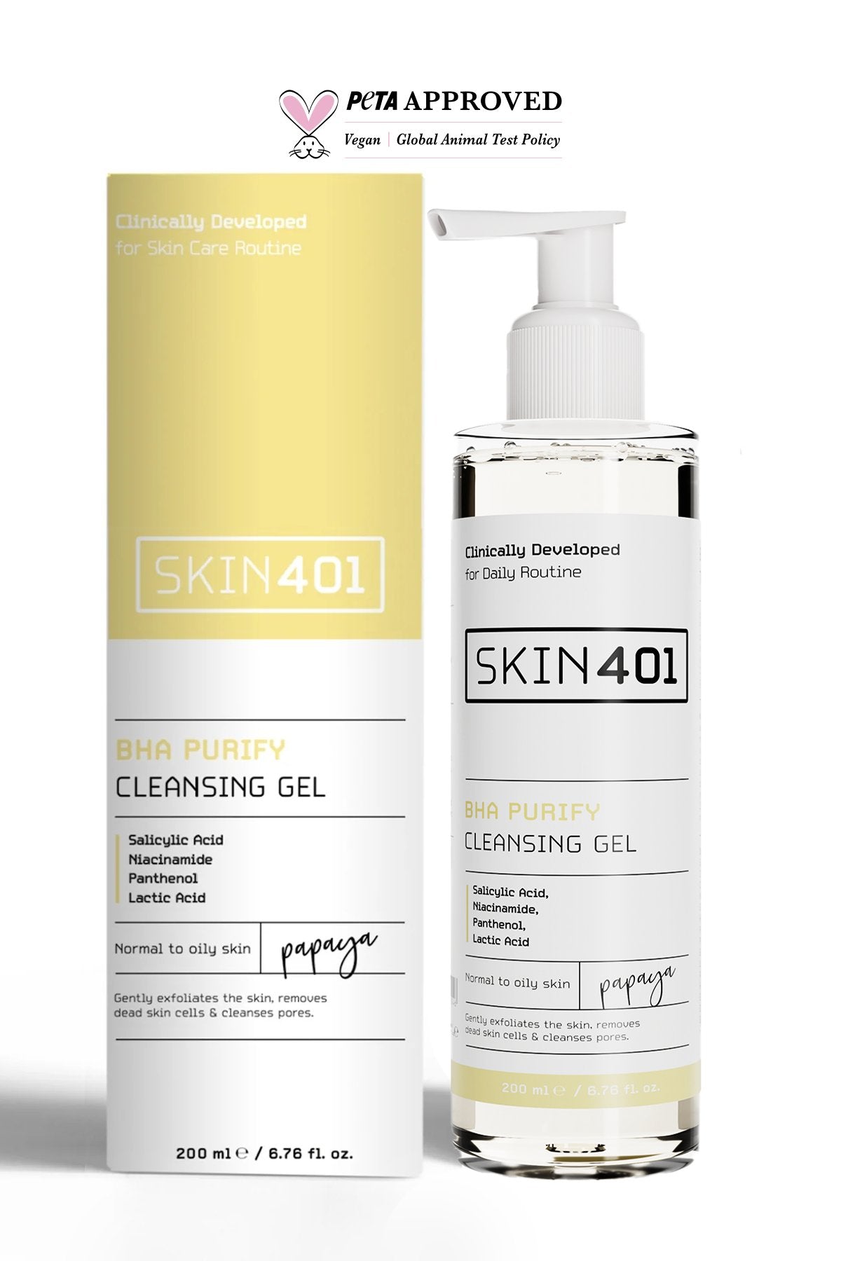 Skin401 Gece Bakım Rutini (Karma ve Yağlı Cilt Tipleri) - Flavuscom