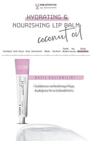 Skin401 Hydrating & Nourishing Lip Balm 15ml - Flavuscom