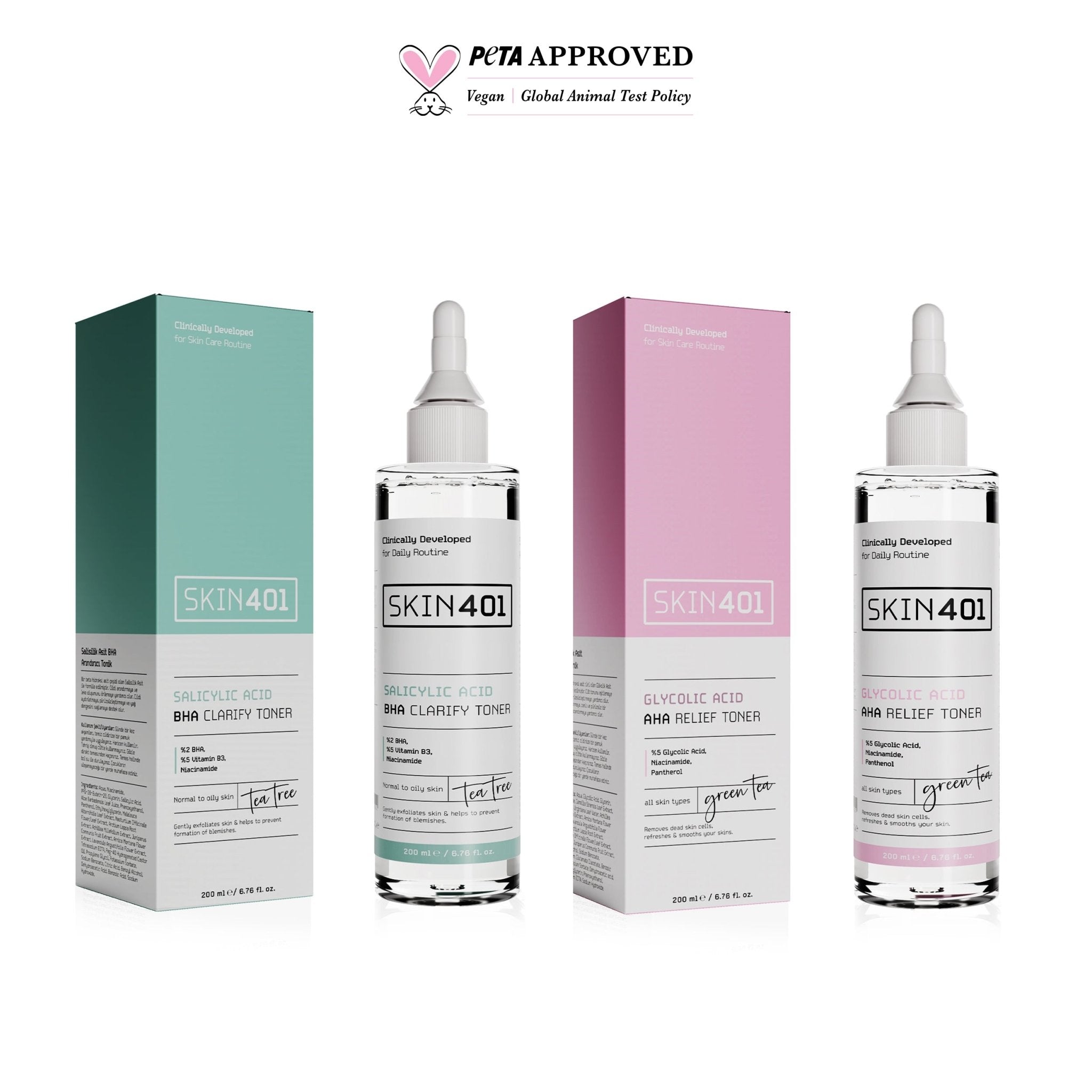 Skin401 İkili Tonik Seti - Flavuscom