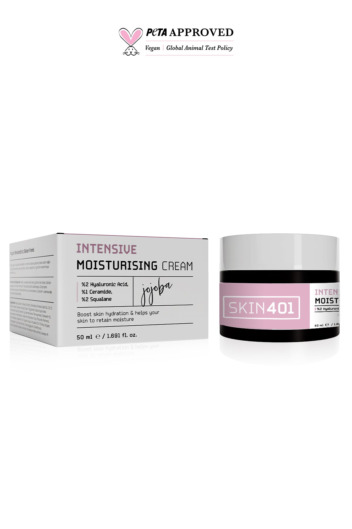 Skin401 Intensive Moisturising Cream 50 ml - Flavuscom