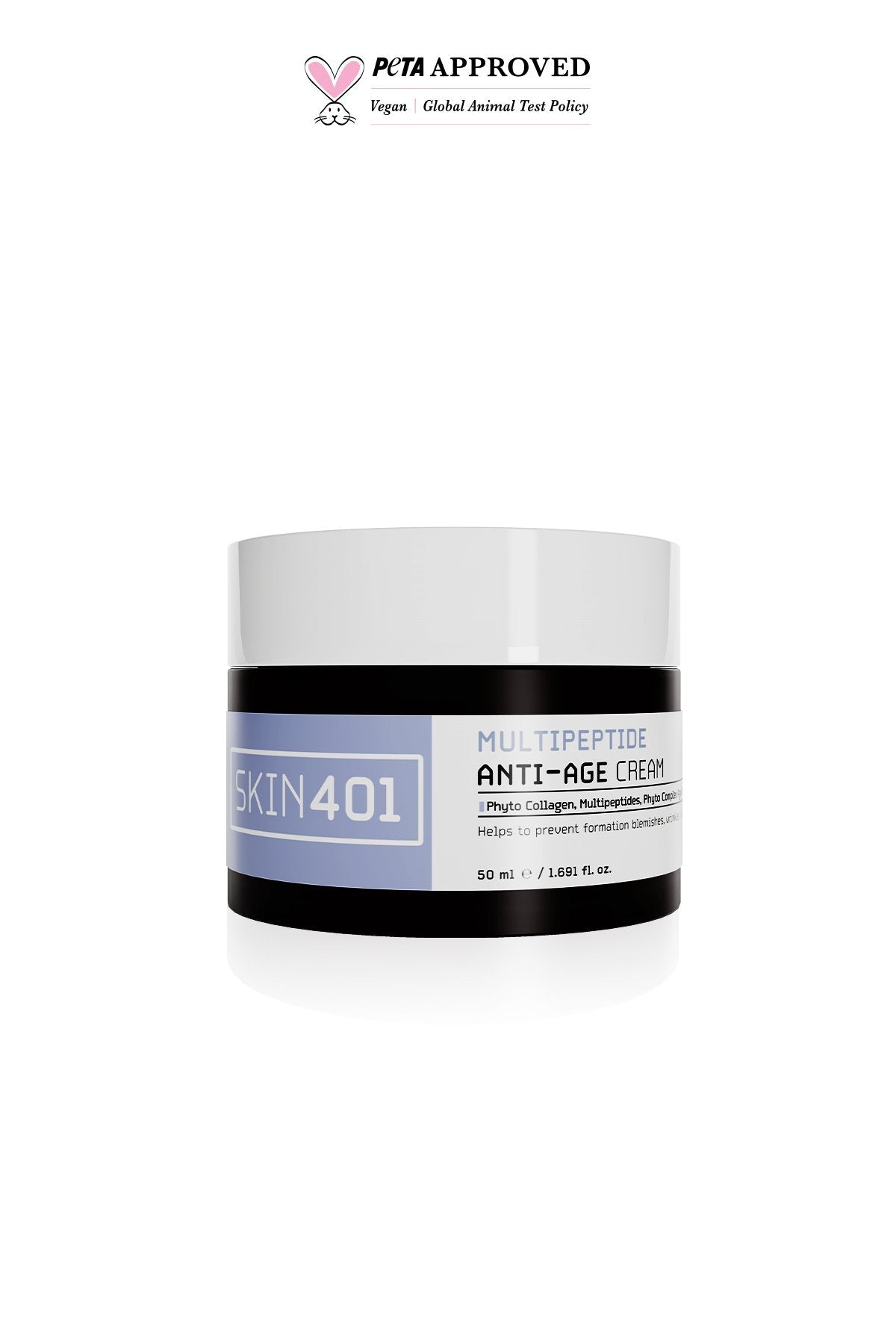 Skin401 Multipeptide Bakuchiol Anti-age Cream 50 ml - Flavuscom