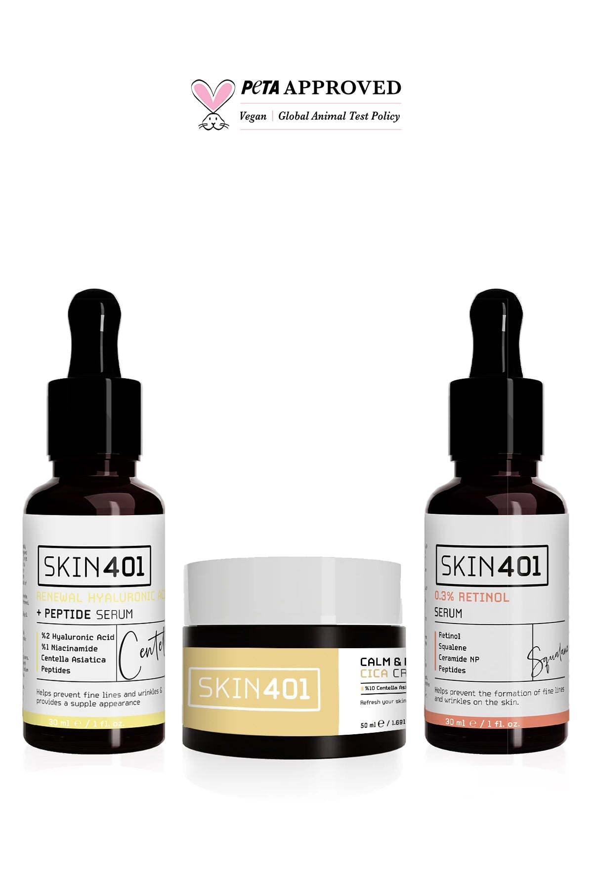 Skin401 Nemlendirici Besleyici Bakım Seti - Flavuscom