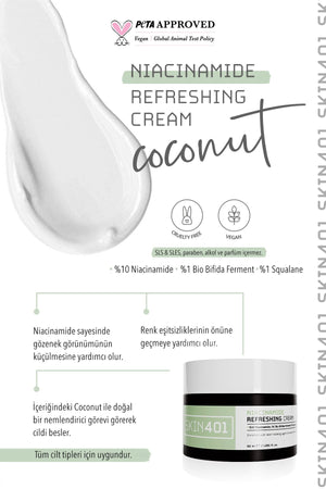 Skin401 Niacinamide Refreshing Cream 50 ml - Flavuscom
