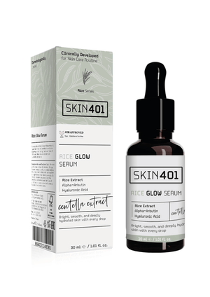 Skin401 Pirinç Özlü Aydınlatıcı ve Parlaklık Etkili Serum 30ml - Flavuscom