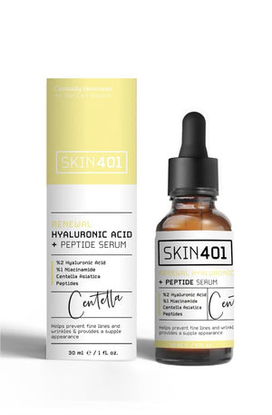 Skin401 Renewal 2% Hyaluronic Acid + Peptide Serum - Flavuscom