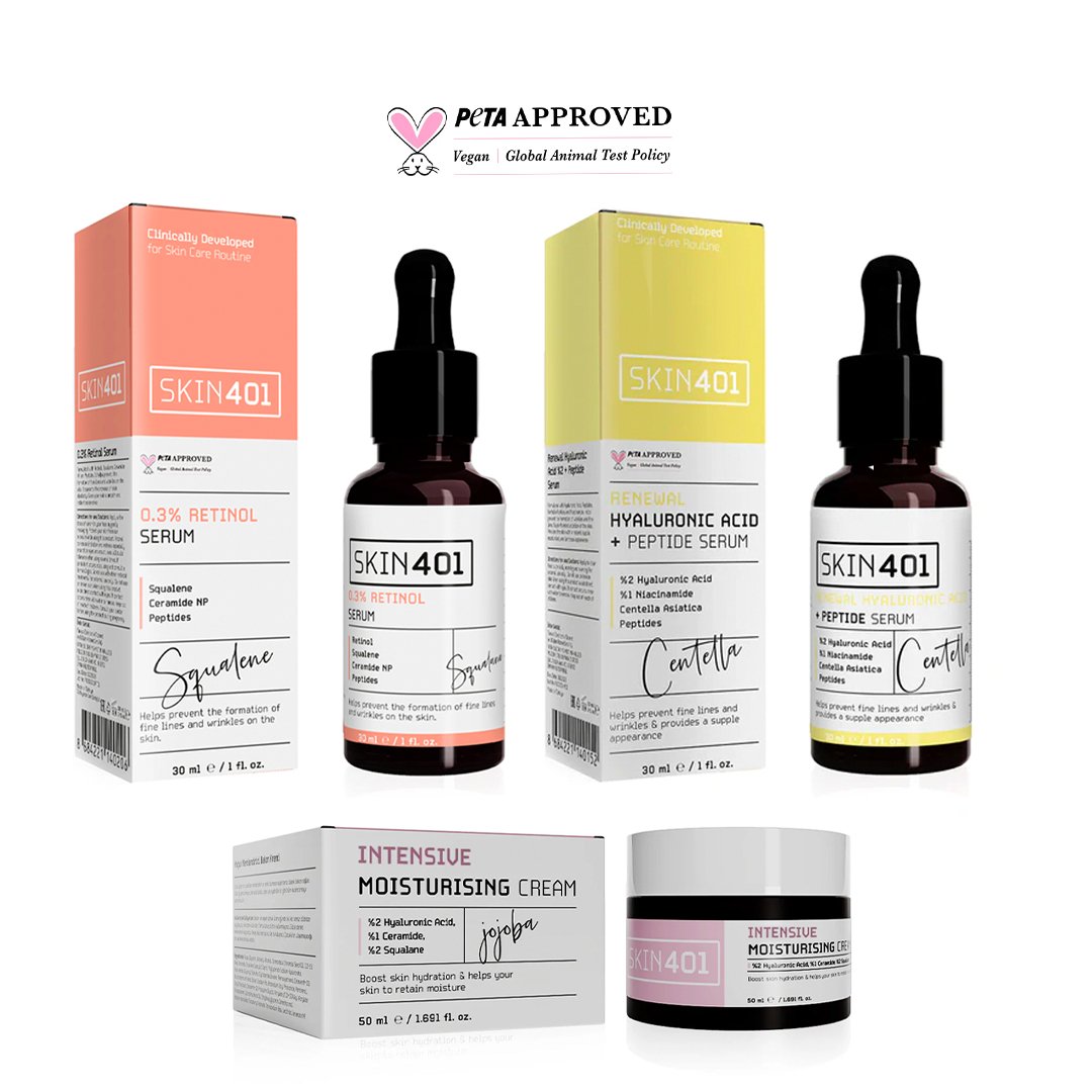 Skin401 Retinol Sandvic Metodu Bakım Rutini - Flavuscom