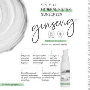 Skin401 SPF 50+ Mineral Filter Sunscreen Mineral Filtre Güneş Kremi 50 ml - Flavuscom