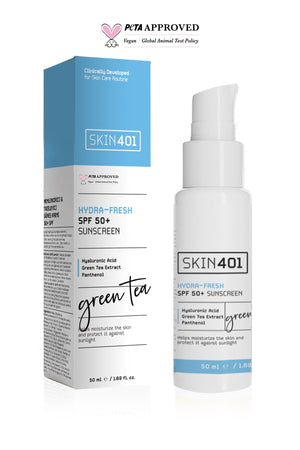 Skin401 SPF50+ Hydra-Fresh Sunscreen Nemlendirici & Tazeleyici Güneş Kremi 50 ml - Flavuscom