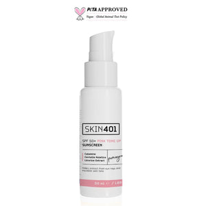 Skin401 SPF50+ Pink Tone Up Sunscreen Pembe Ton Eşitleyici Güneş Kremi 50 ml - Flavuscom