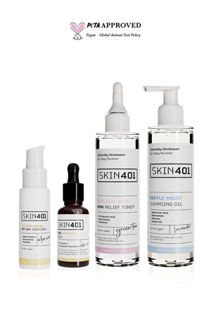 Skin401 Tam Koruma Gündüz Bakim Rutini (Tüm Cilt Tipleri) - Flavuscom