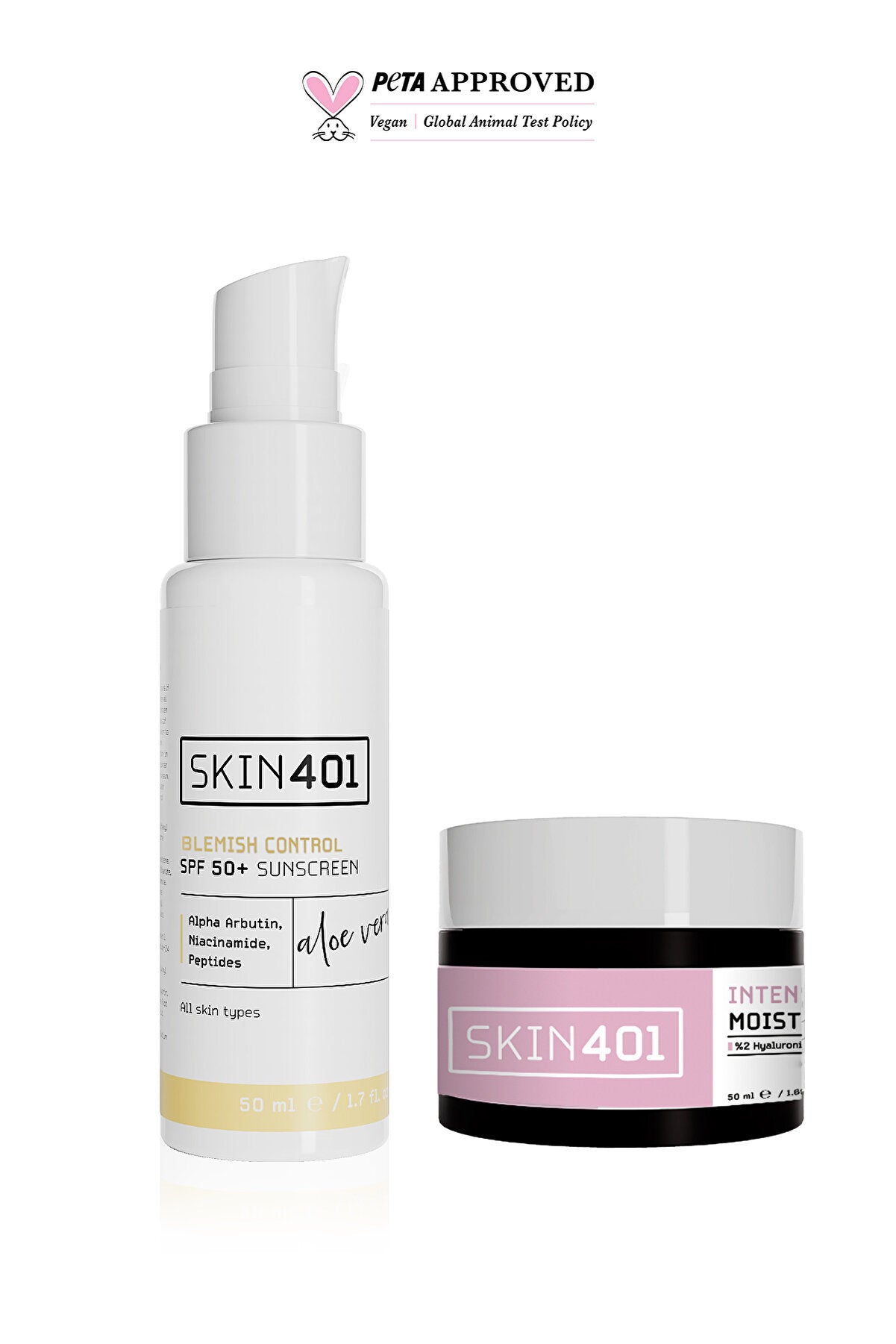 Skin401 Yoğun Nemlendirici Ve Güneş Kremi Seti - Flavuscom