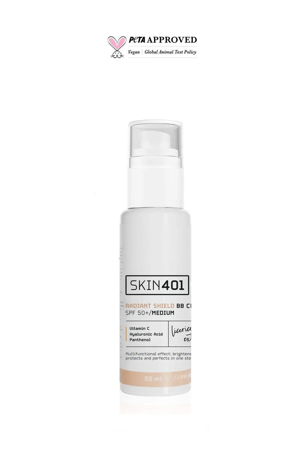 Multi-Fonksiyonel Aydınlatıcı BB Krem SPF 50+ / Orta Cilt Tonu 50ml (Medium Tone)