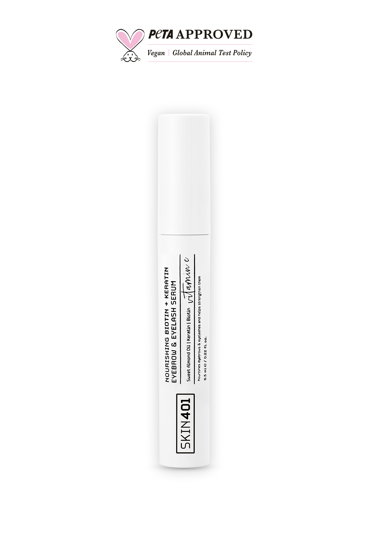 Skin401 Nourishing Biotin+Creatine Eyebrow & Eyelash Serum 6.5ml