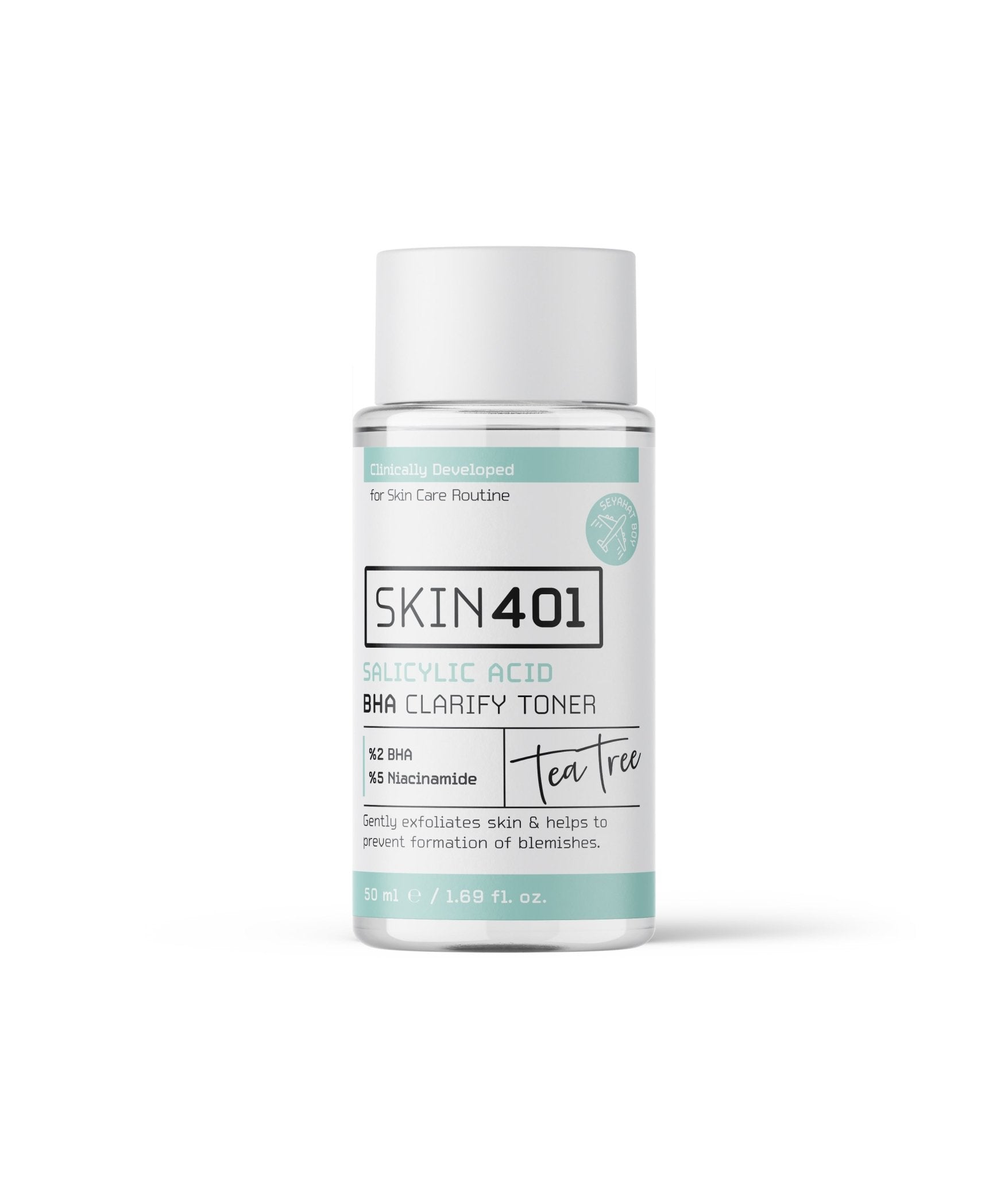 Skin401 %2 Salisilik Asit BHA Tonik 50ml (SEYAHAT BOY) - Flavuscom