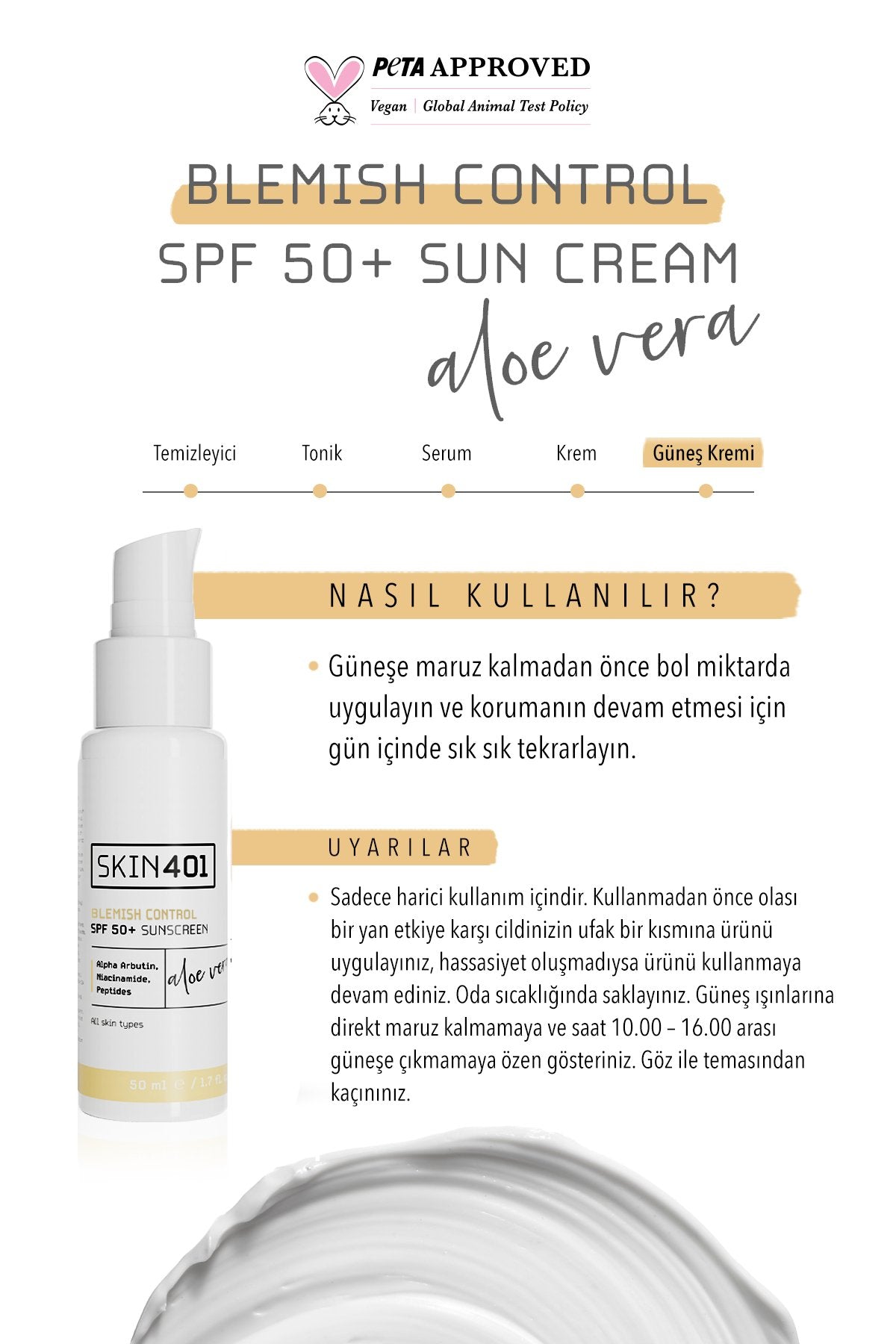 Skin401 Blemish Control SPF+50 Sunscreen 50 ml - Flavuscom