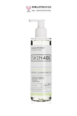 Skin401 Calendula Pure & Fresh Cleansing Oil 200 ml - Flavuscom