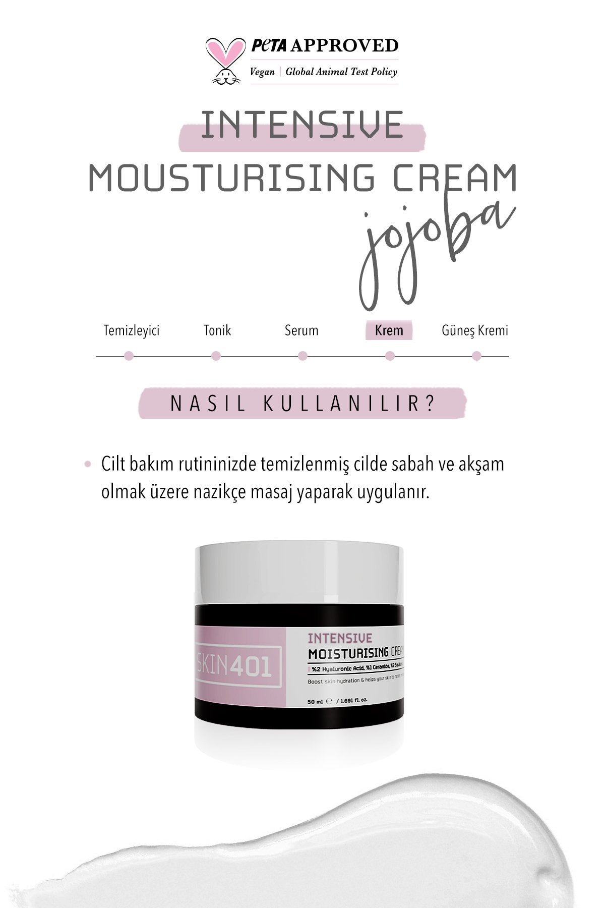 Skin401 Intensive Moisturising Cream 50 ml - Flavuscom
