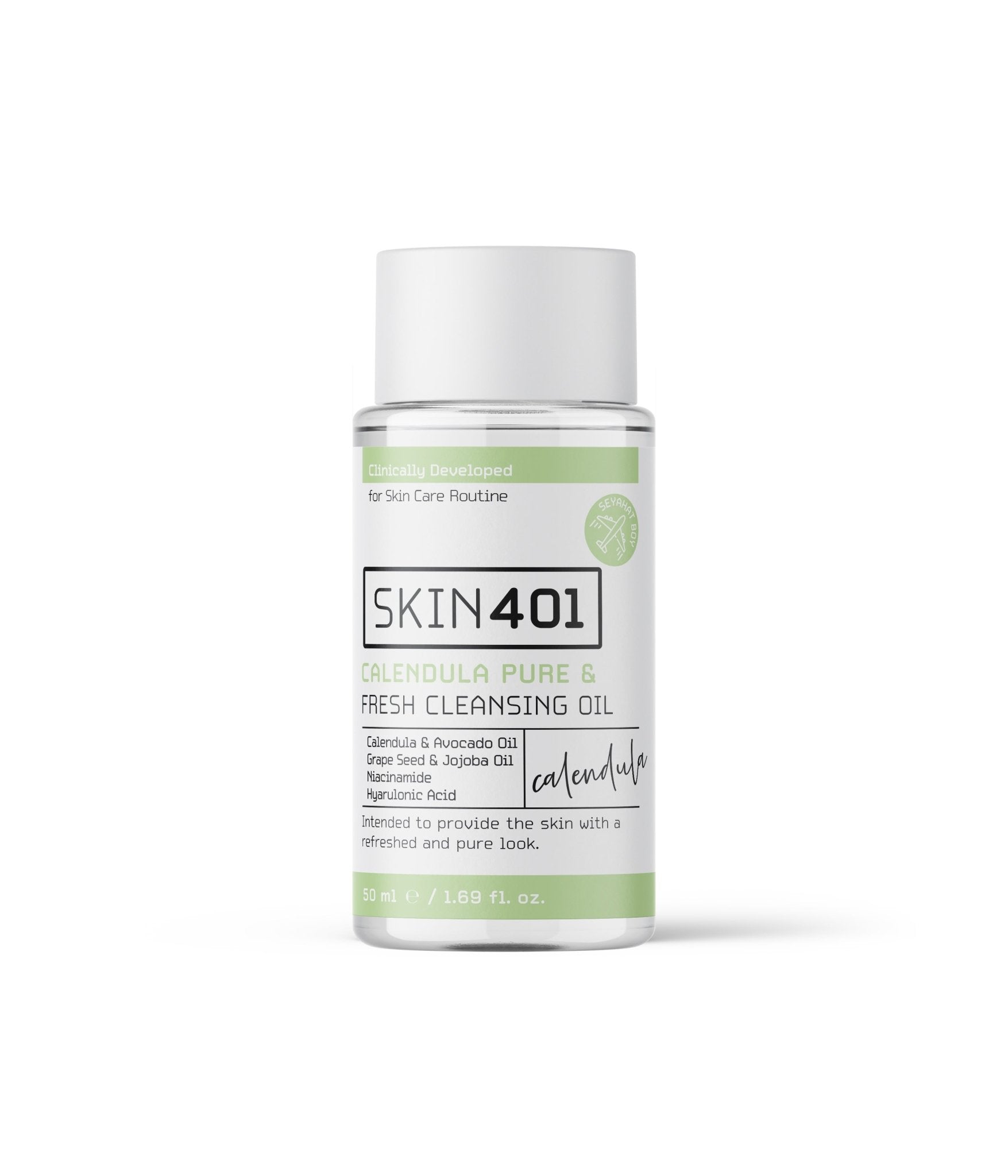 Skin401 Kalendula Cilt Temizleme Yağı 50ml (SEYAHAT BOY) - Flavuscom