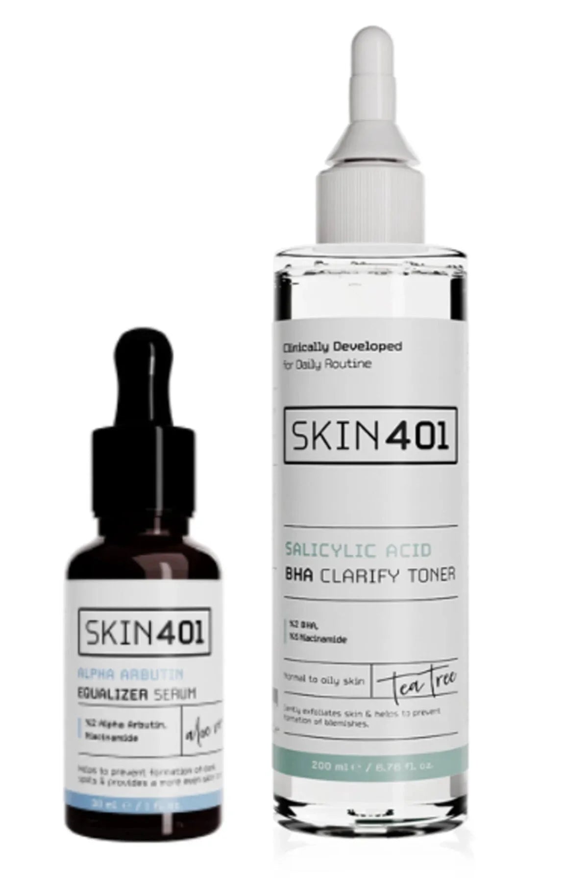 Skin401 Koyu Leke Ve Siyah Nokta Bakim Rutini (Karma ve Yagli Cilt Tipleri) - Flavuscom