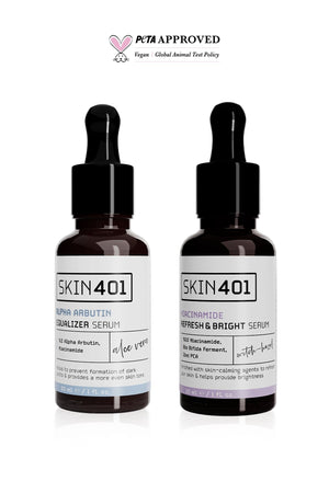Skin401 Koyu Leke ve Siyah Nokta Serum Seti - Flavuscom