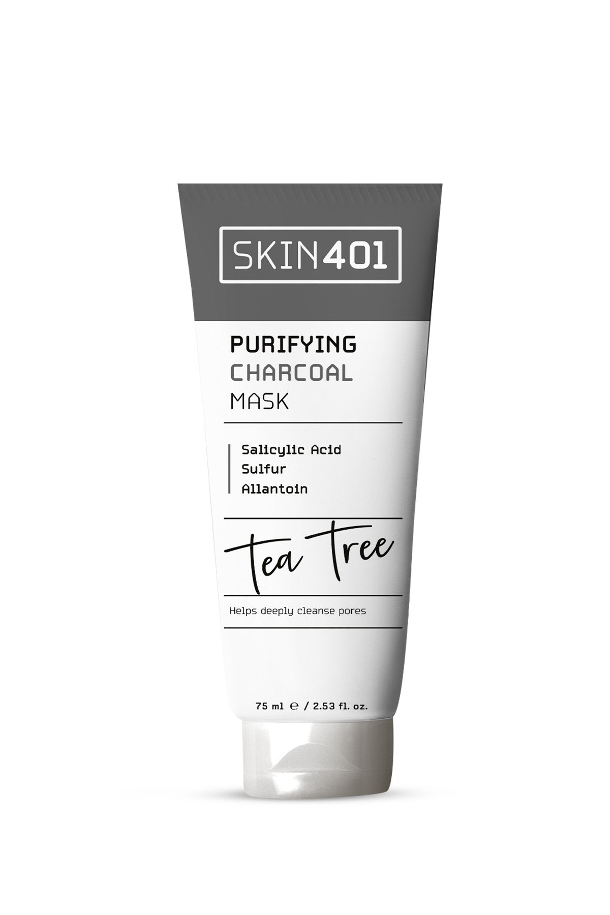 Skin401 Purifying Salicylic Charchoal Mask 75ml - Flavuscom